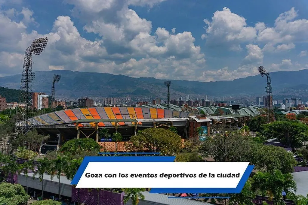 A 3 Cuadras Del Estadio Atanasio Girardot 402 Medellin Apartment